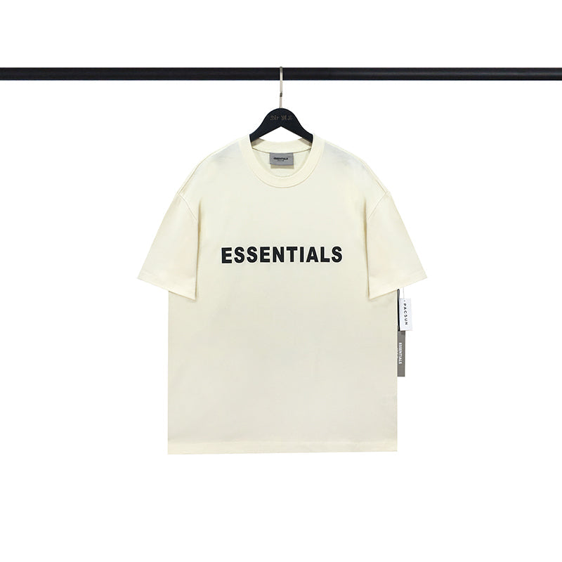 Fear of God Essentials Boxy T-Shirt Applique Logo 'Black'