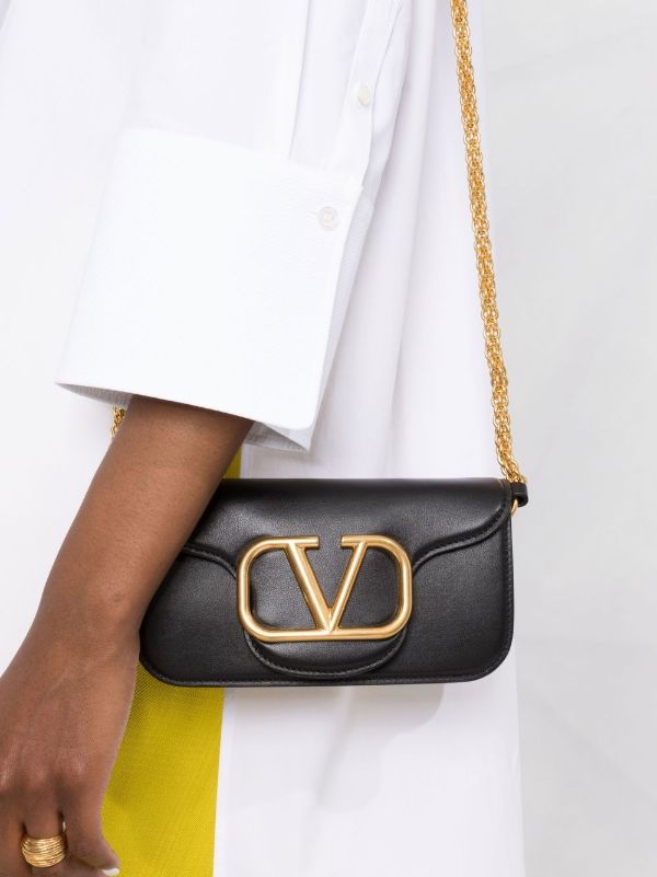 VALENTINO GARAVANI LOCÒ MICRO BAG IN CALFSKIN LEATHER