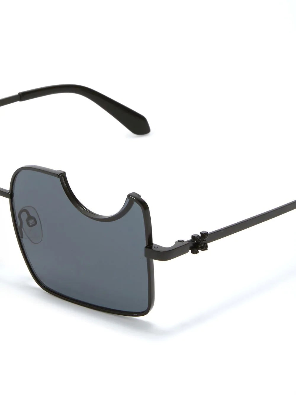 Off-White Cady cut-out rectangular-frame sunglasses