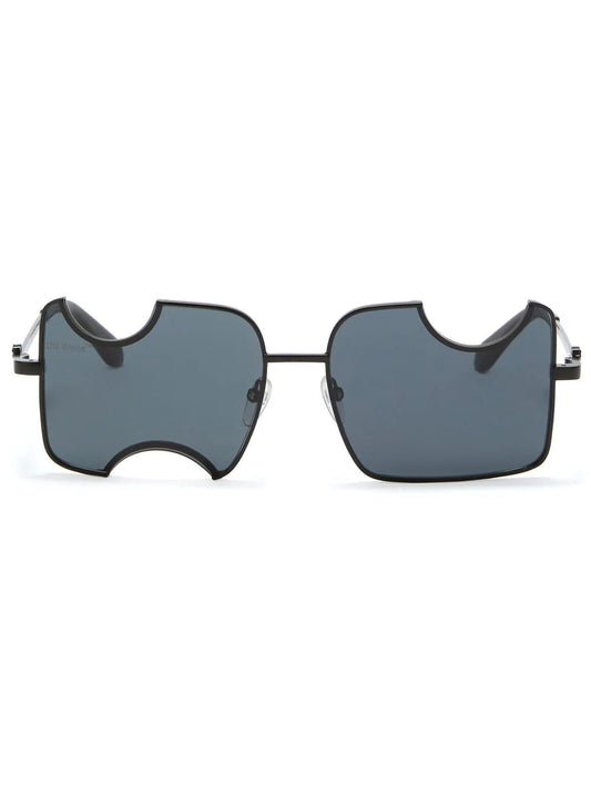 Off-White Cady cut-out rectangular-frame sunglasses