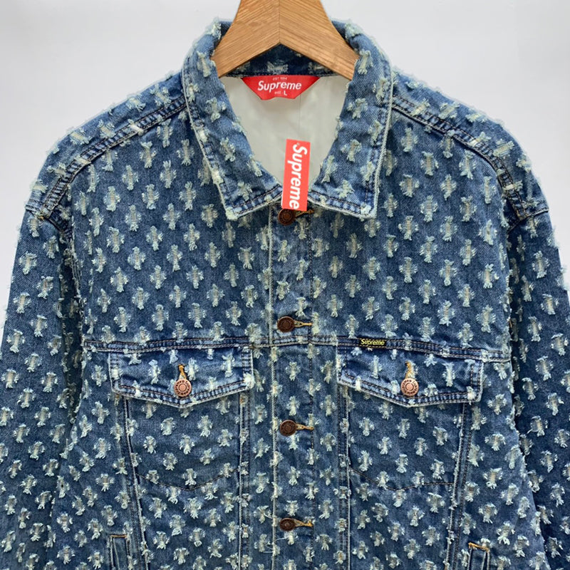 Supreme Hole Punch Denim Trucker Jacket