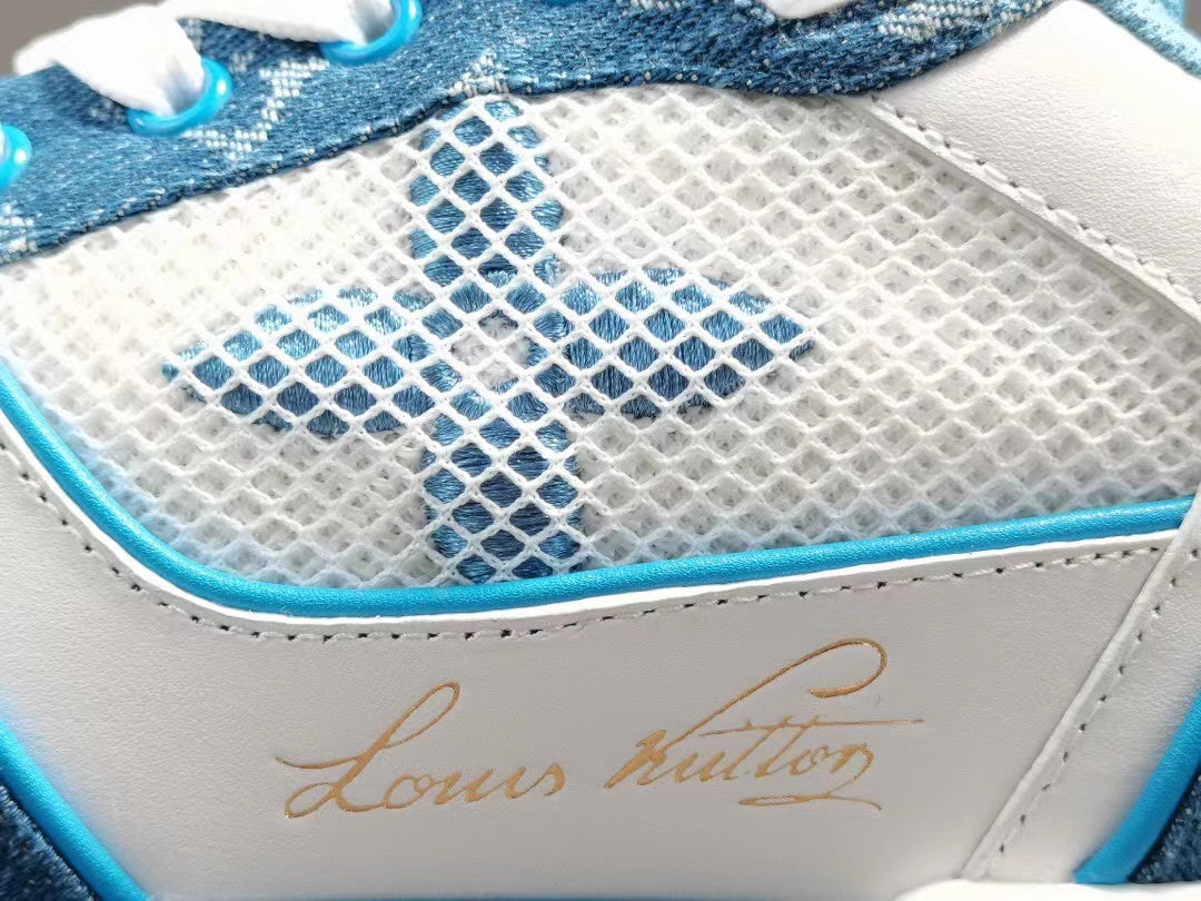 Louis Vuitton Trainer Monogram Denim