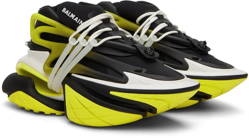 Balmain Unicorn Low 'Black & Green'