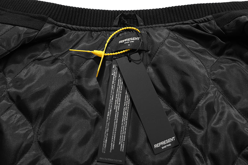 REPRESENT BOMBER ENGLAND VARSITY JACKET