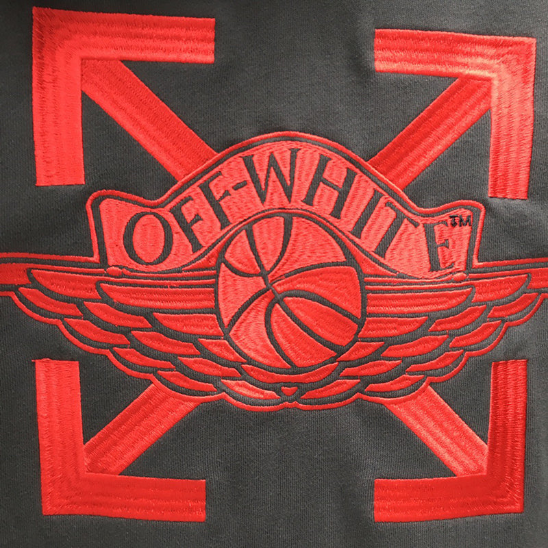 Off-White x Jordan Hoodie Black