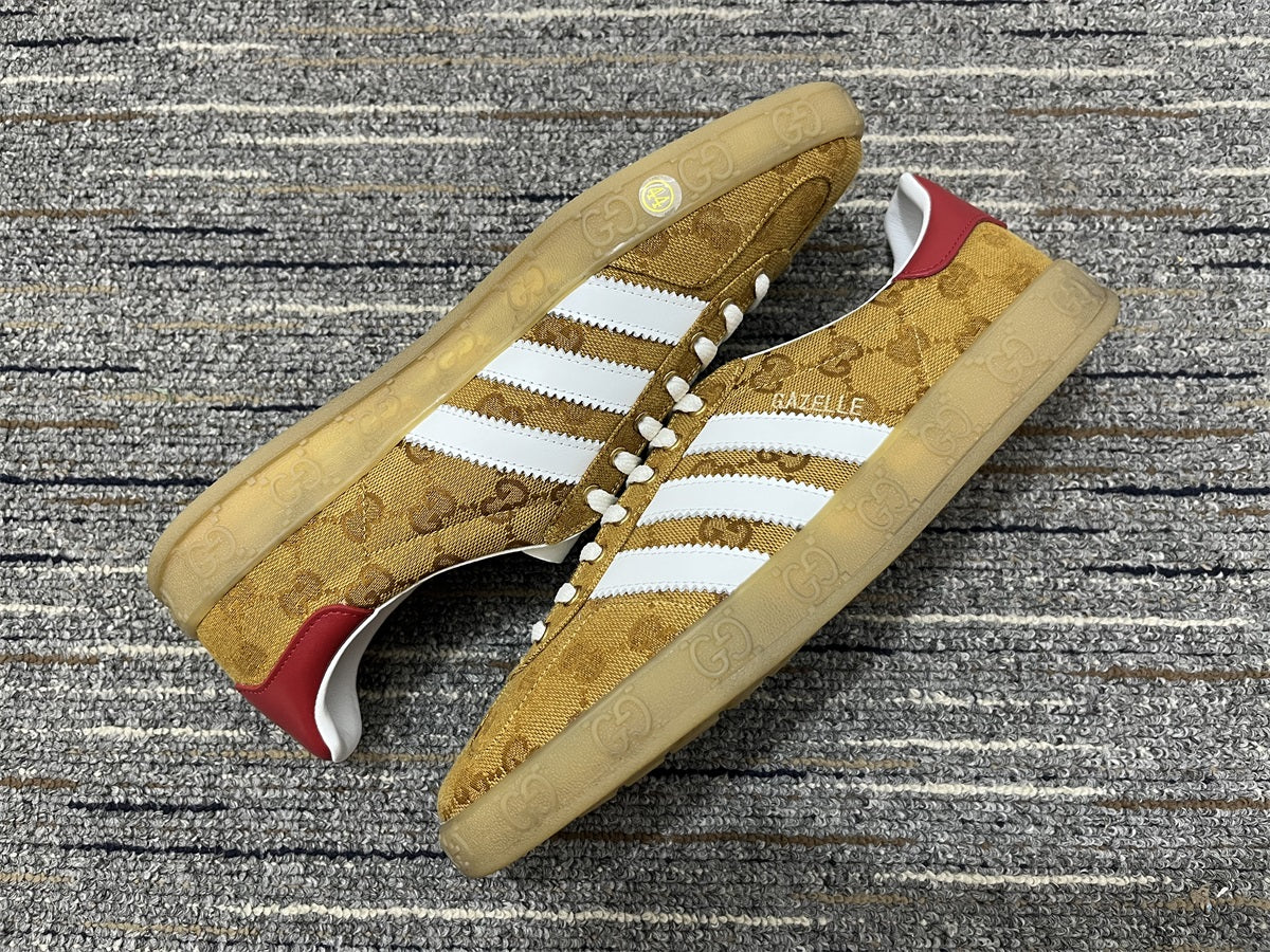 Adidas x Gucci Gazelle 'GG Monogram'