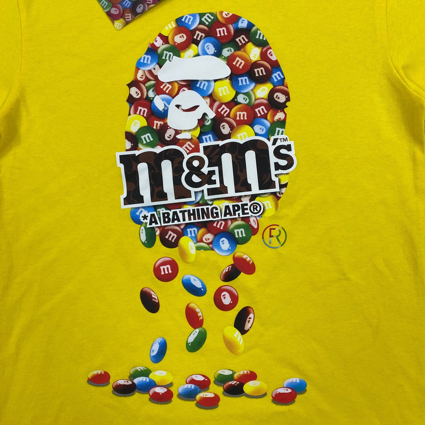 BAPE x M&M's Ape Head Tee