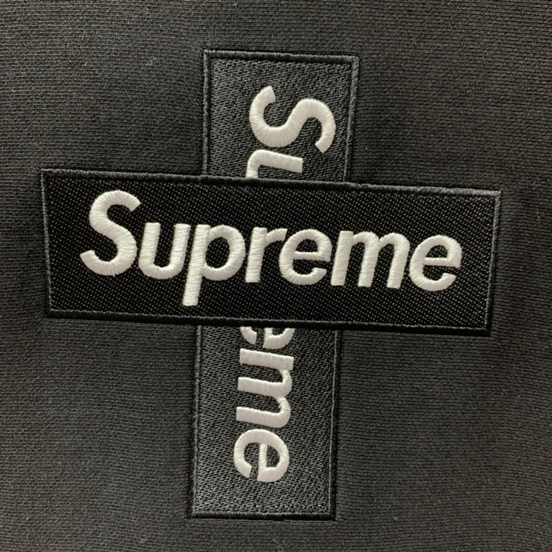 Supreme Cross Box Logo Hooded Sweatshirt