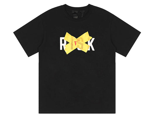VLONE Yellow Tape Risk T-Shirt