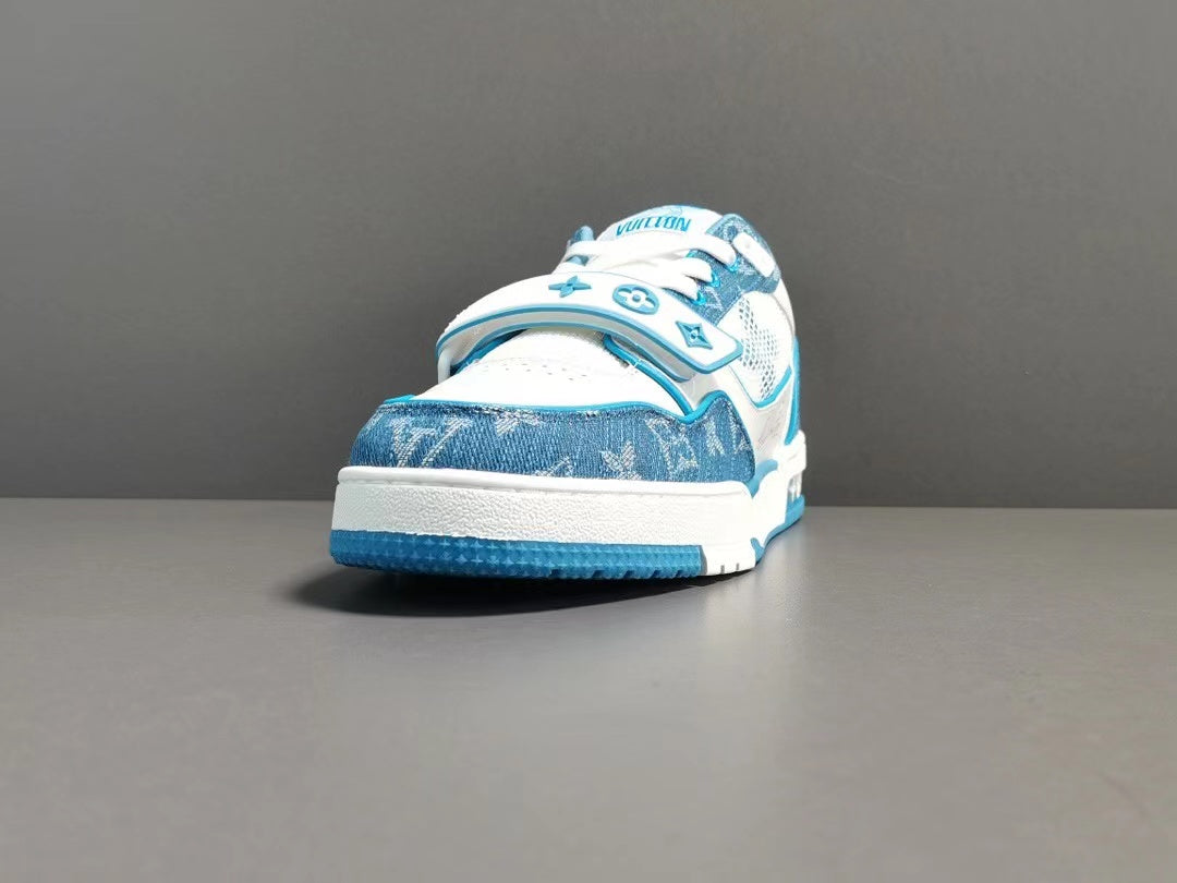 Louis Vuitton Trainer Monogram Denim