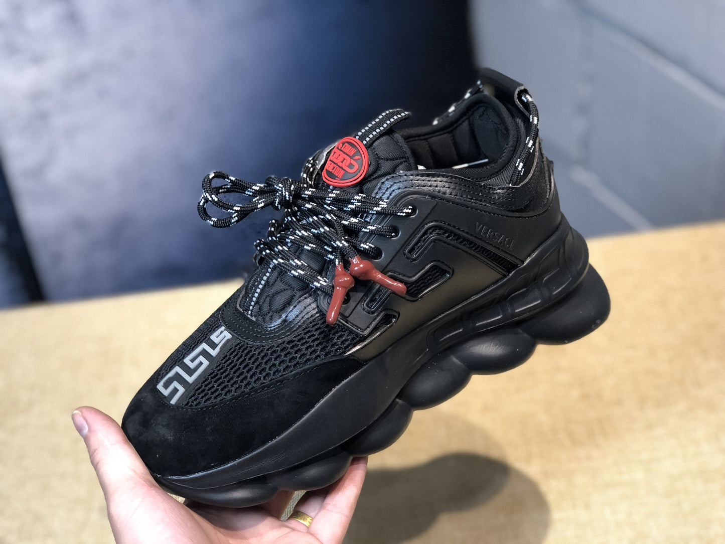 Versace Chain Reaction "Black Red"