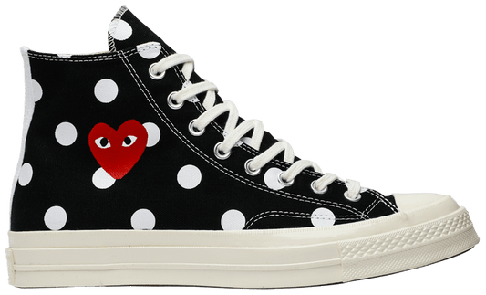 Comme des Garçons x Chuck Taylor All Star 70 Hi 'Black Polka Dot'