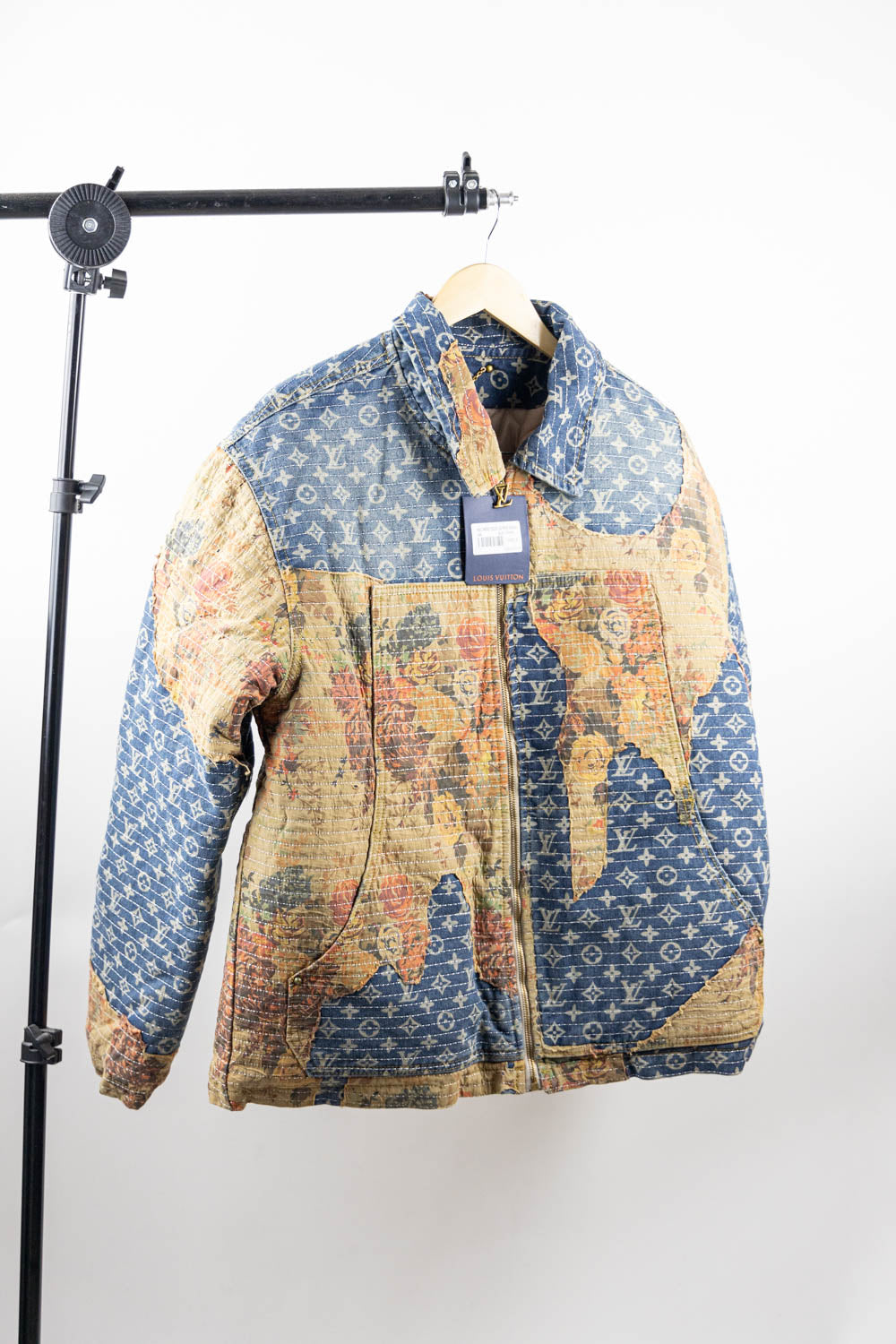 Louis Vuitton LV Destroyed Workwear Denim Jacket