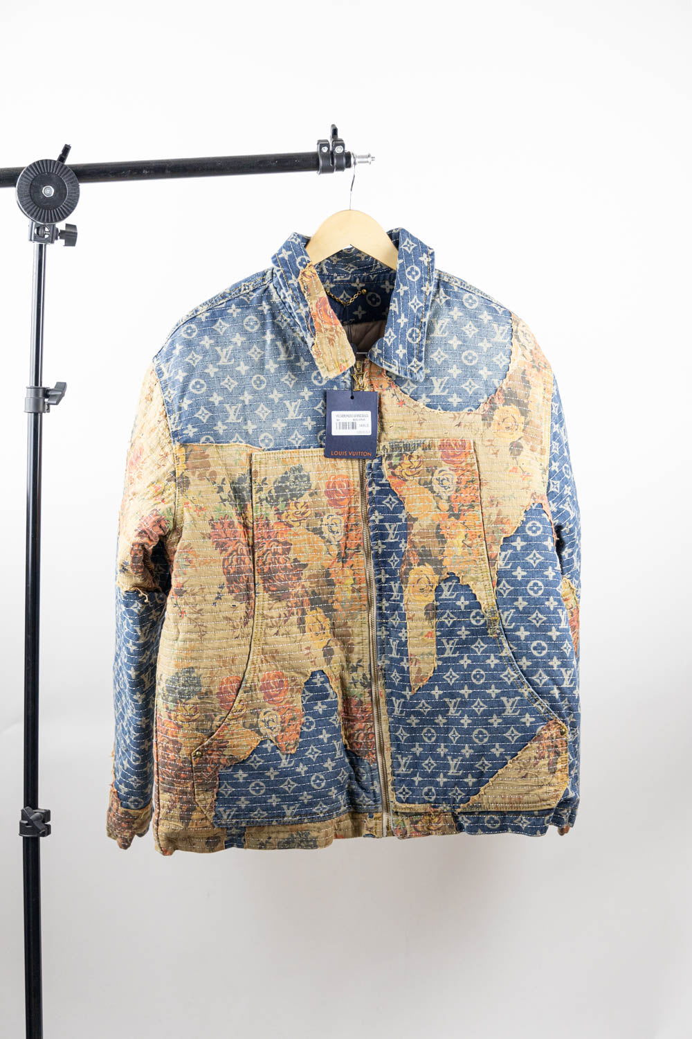Louis Vuitton LV Destroyed Workwear Denim Jacket