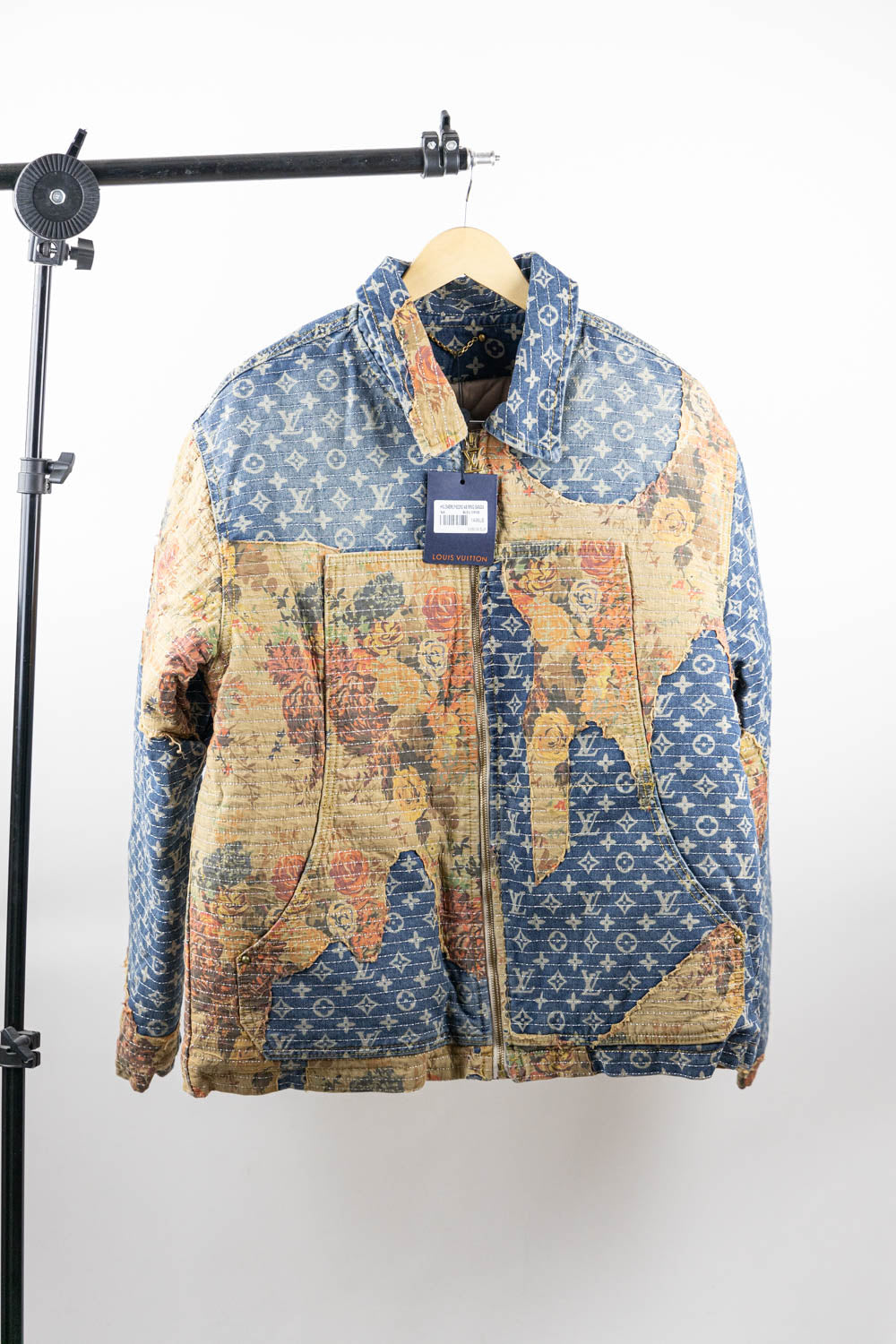 Louis Vuitton LV Destroyed Workwear Denim Jacket