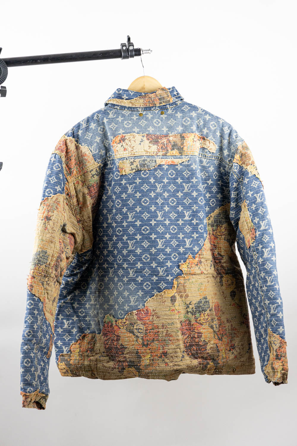 Louis Vuitton LV Destroyed Workwear Denim Jacket