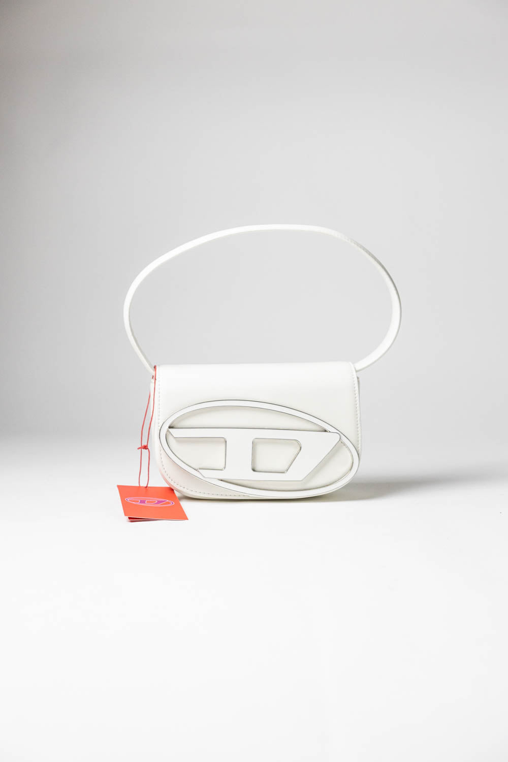 Diesel 1DR Shoulder Bag in White