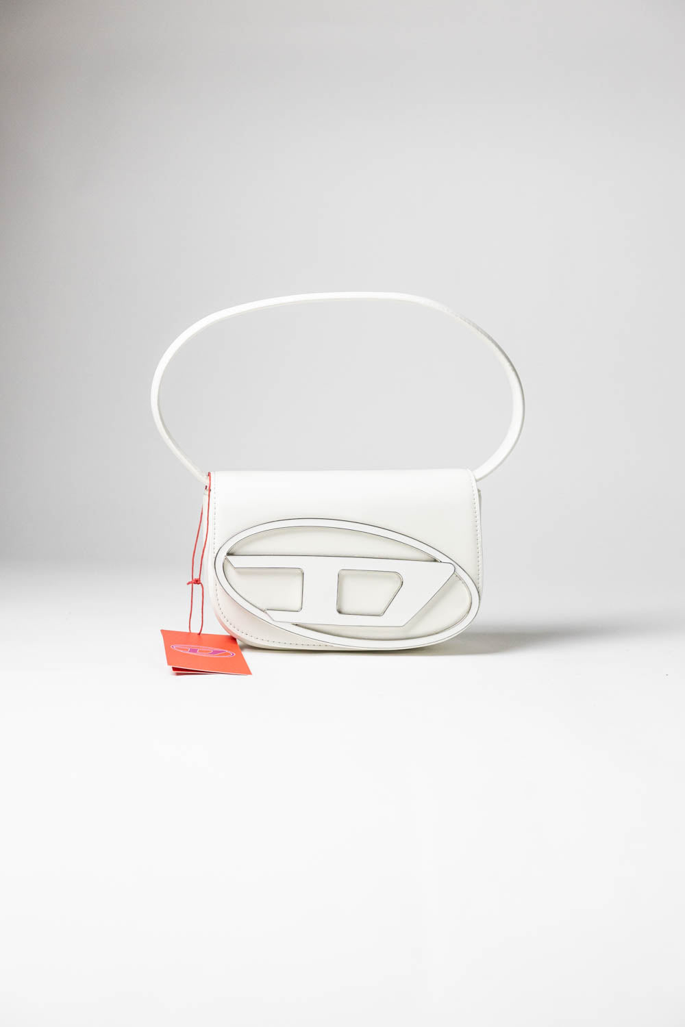 Diesel 1DR Shoulder Bag in White