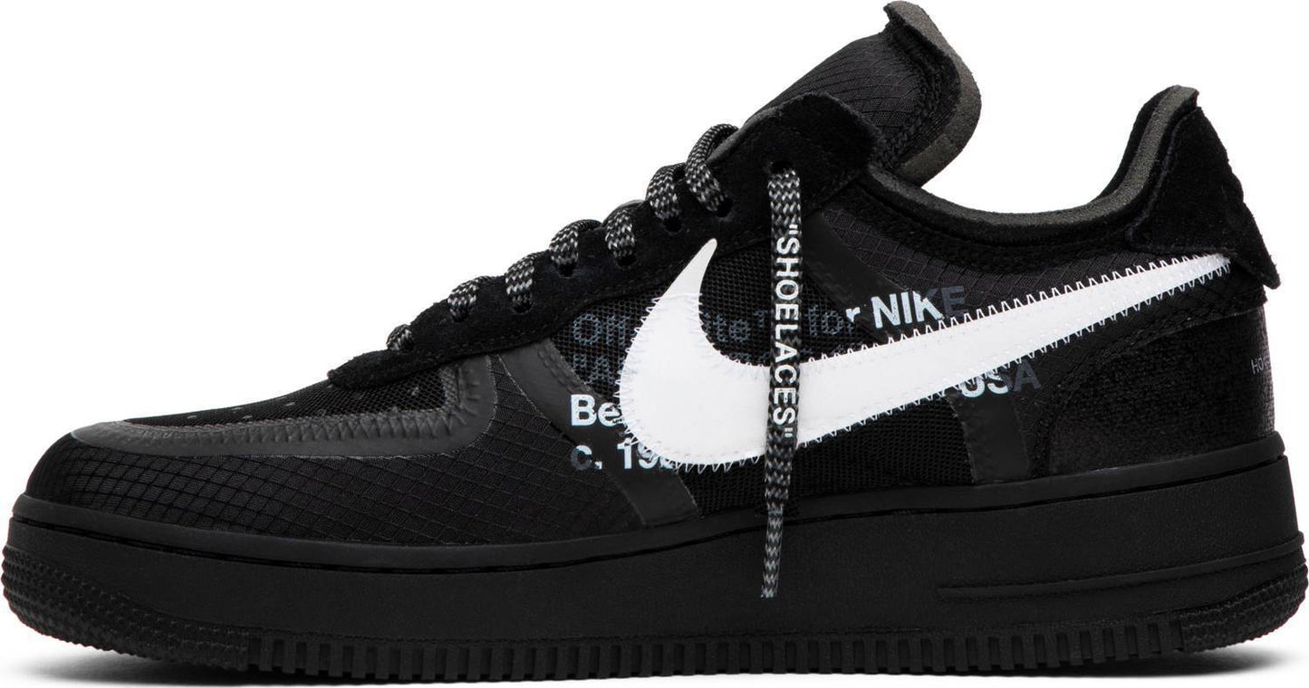 OFF-WHITE x Air Force 1 Low 'Black'