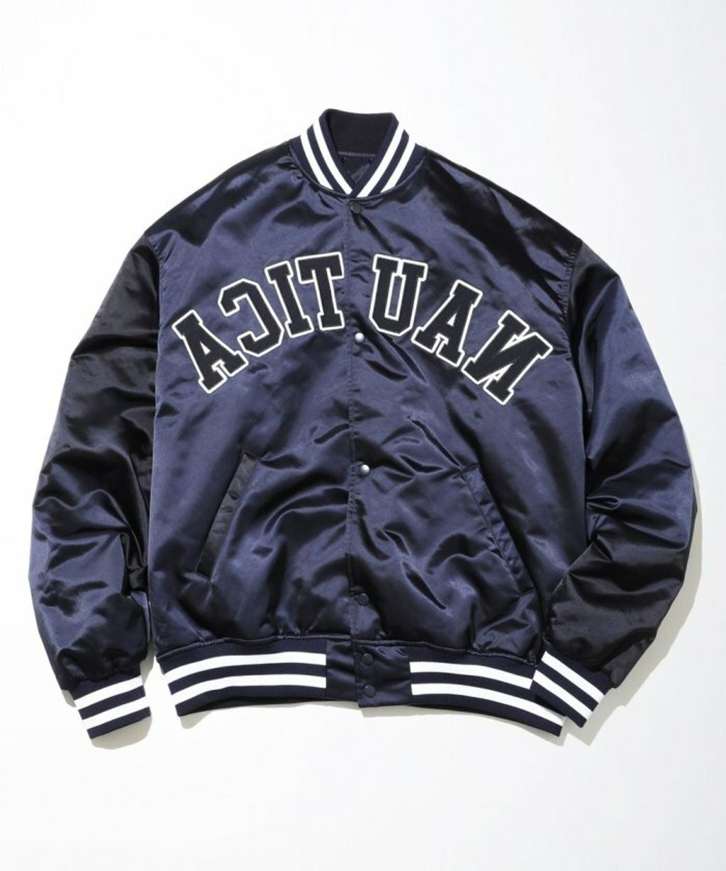 Nautica Japan Reversible Varsity Jacket
