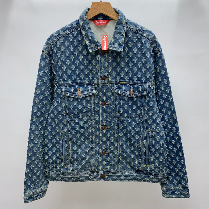 Supreme Hole Punch Denim Trucker Jacket