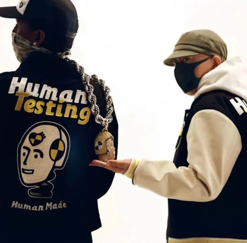 Human Made x Asap Rocky Human Testing Varsity Jacket