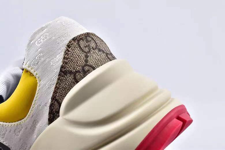 Gucci GG Rhyton 'Beige White Yellow'