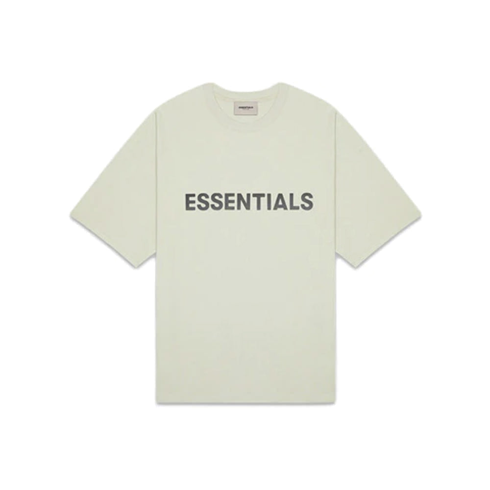 Fear of God Essentials Boxy T-Shirt Applique Logo 'Buttercream'