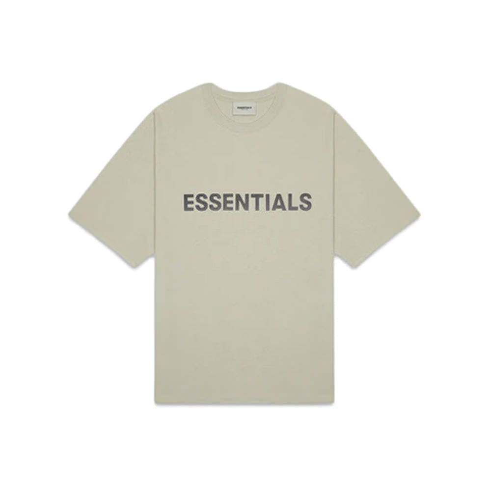 Fear of God Essentials Boxy T-Shirt Applique Logo 'Rain Drum'
