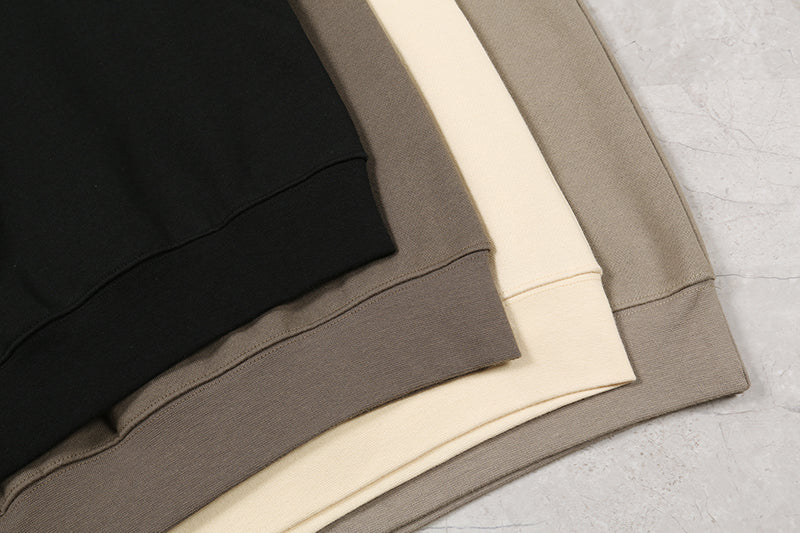 Fear of God Essentials Hoodie Pull-Over Crewneck (SS21) 'Black'