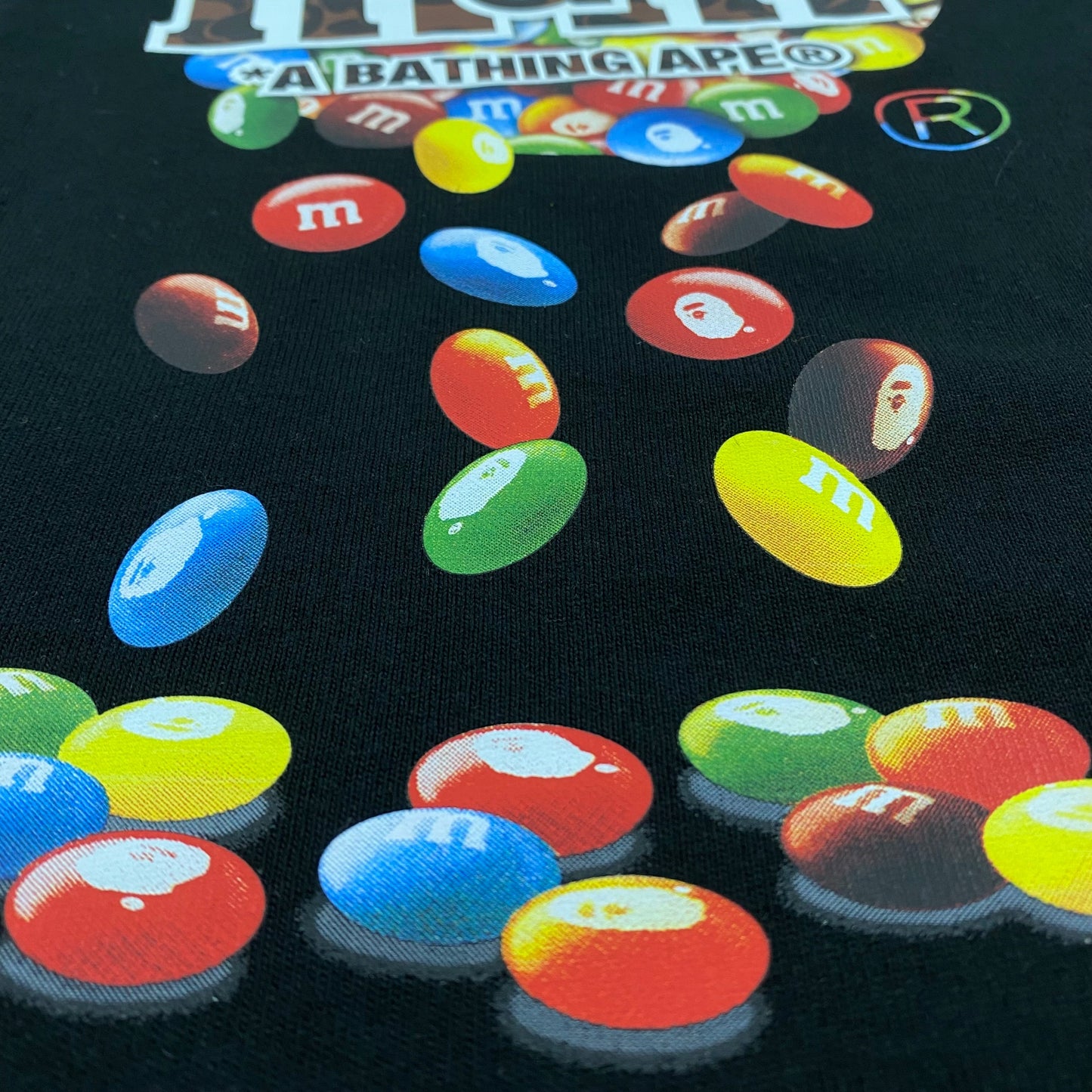 BAPE x M&M's Ape Head Tee