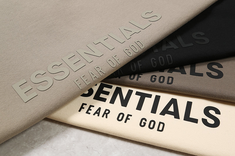 Fear of God Essentials Hoodie Pull-Over Crewneck (SS21) 'Black'