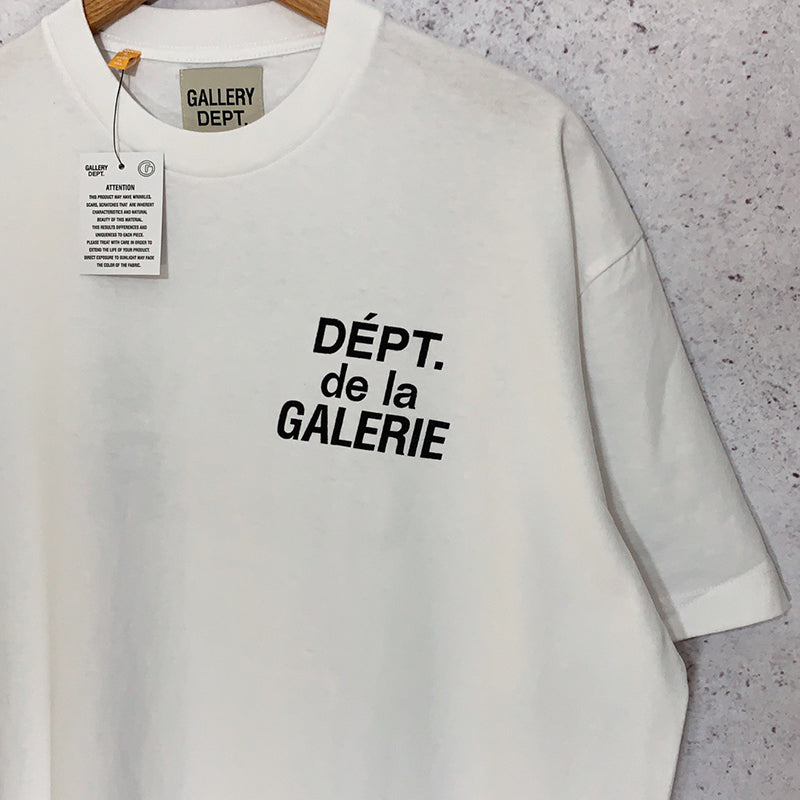 Gallery Dept. French T-shirt White/Black