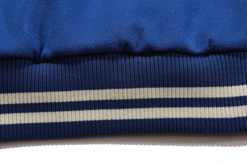 Vandy The Pink 4 Year Anniversary Varsity Jacket "Blue Sail"