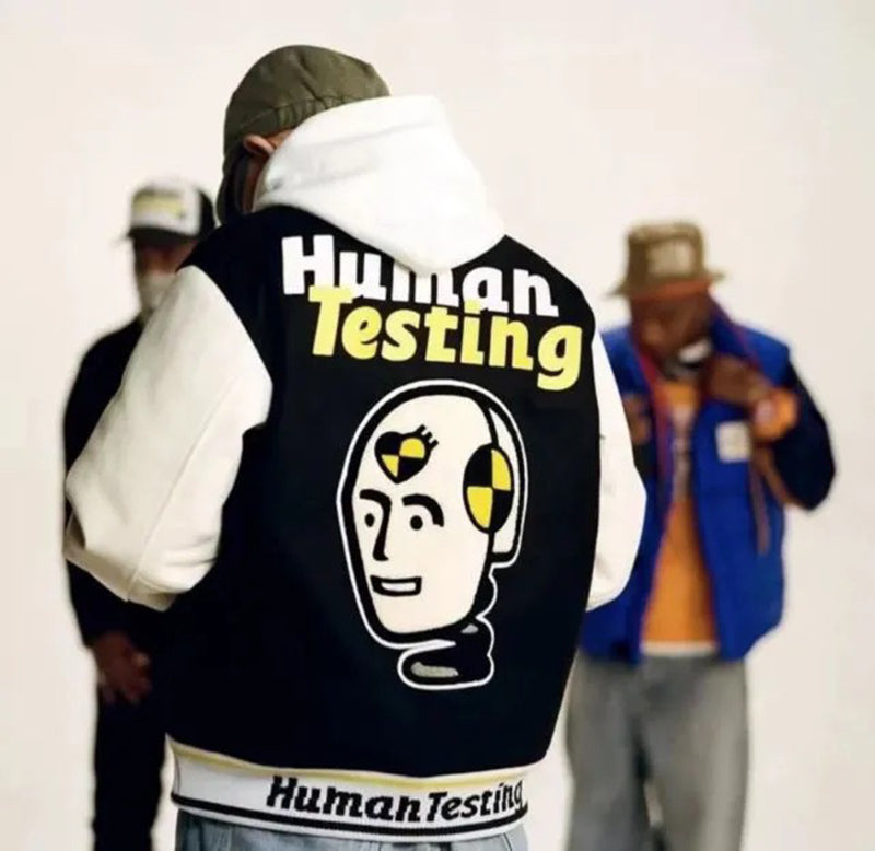 Human Made x Asap Rocky Human Testing Varsity Jacket