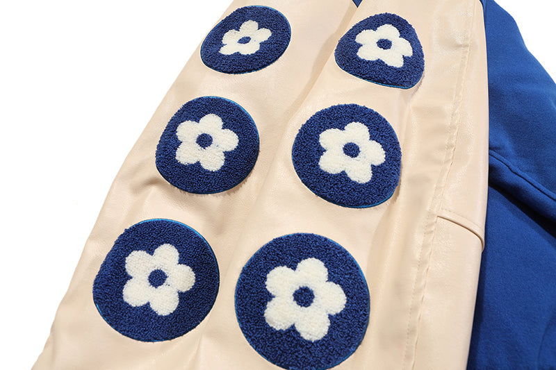 Vandy The Pink 4 Year Anniversary Varsity Jacket "Blue Sail"