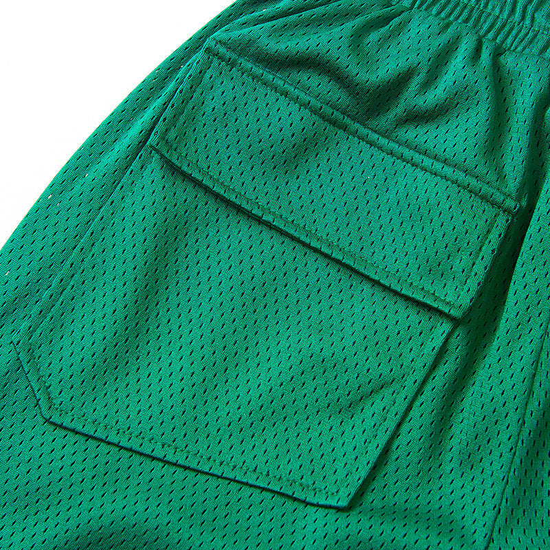 Rhude Rh Logo Shorts Mesh Black