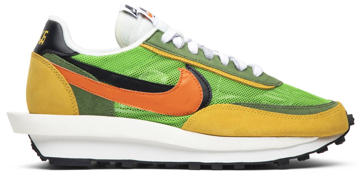 Sacai x LDWaffle 'Green Tan'