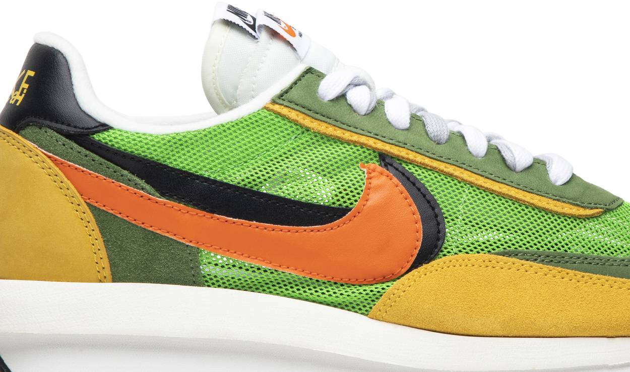 Sacai x LDWaffle 'Green Tan'