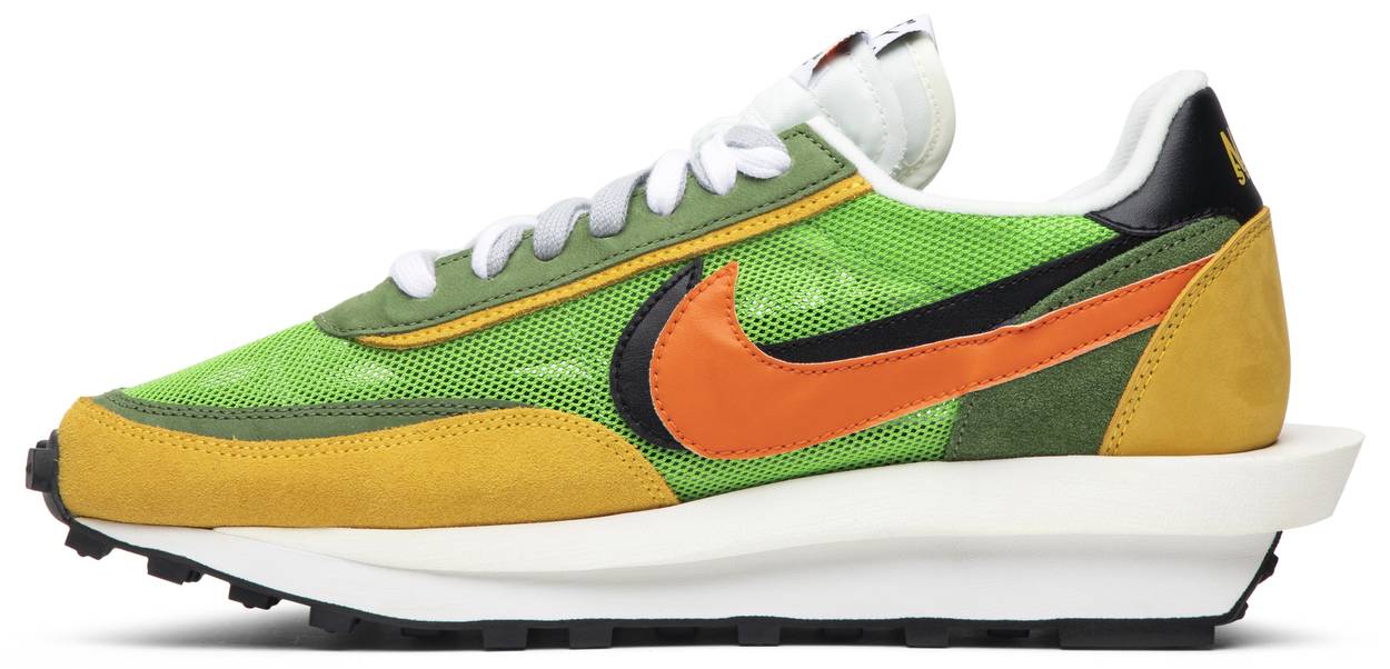 Sacai x LDWaffle 'Green Tan'