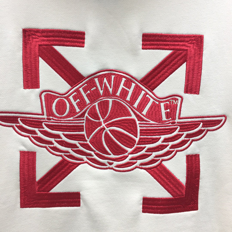 Off-White x Jordan Hoodie White