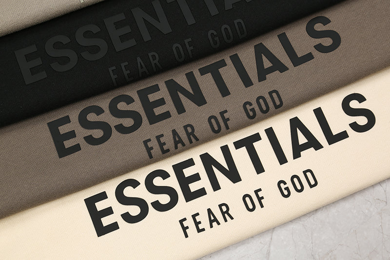 Fear of God Essentials Hoodie Pull-Over Crewneck (SS21) 'Black'