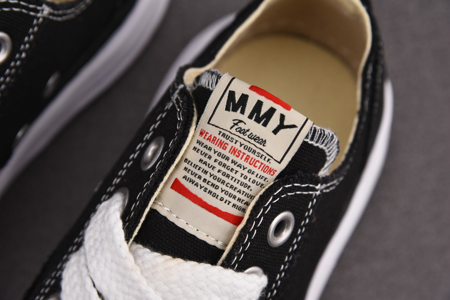 MMY Maison Mihara Yasuhiro Black Peterson Original Sole Sneakers