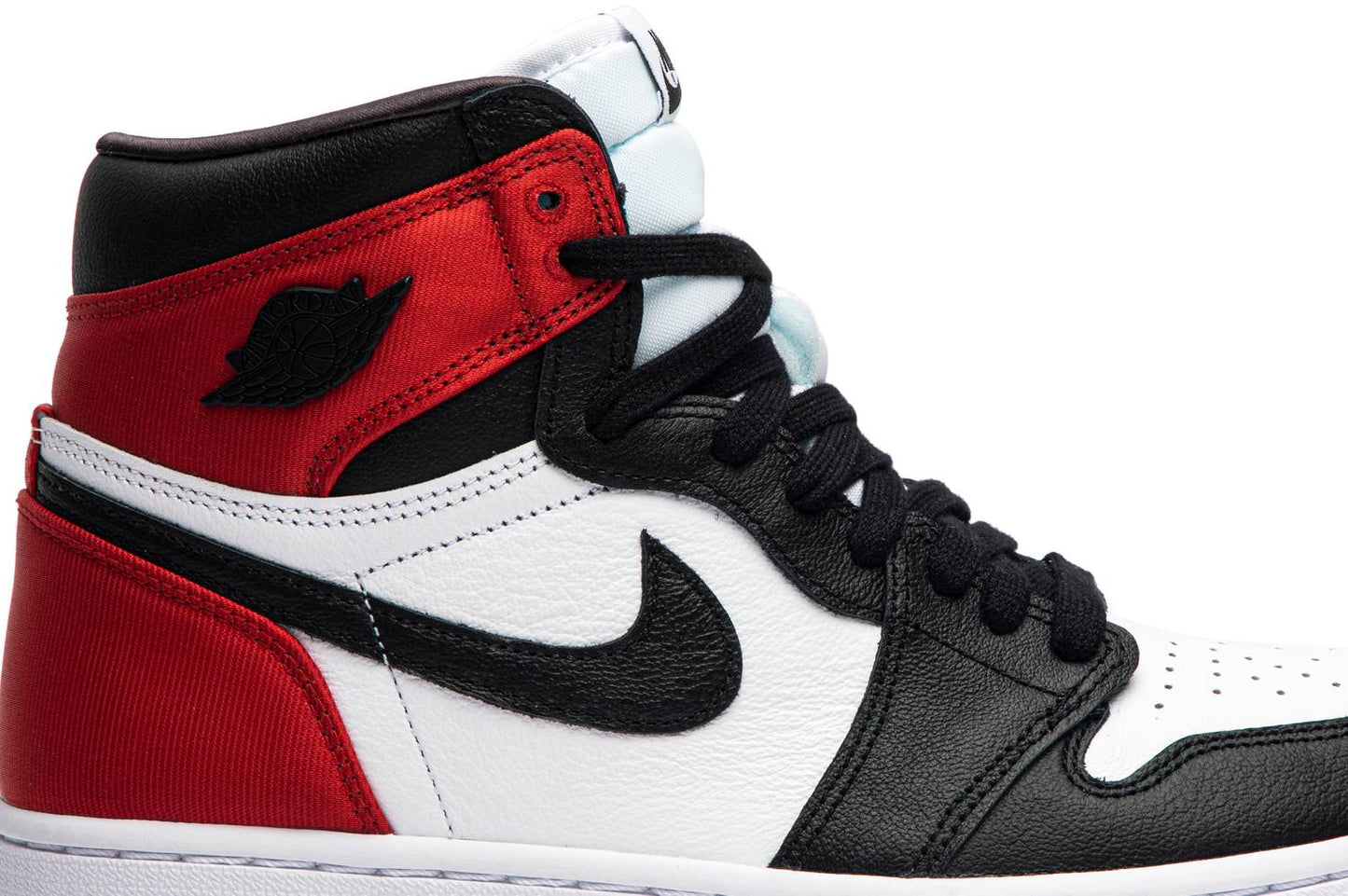 Wmns Air Jordan 1 Retro High 'Satin Black Toe'