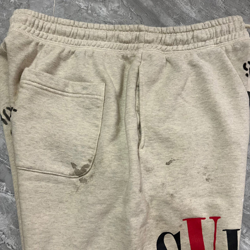 Saint Mxxxxxx x VLONE Sweat Shorts White