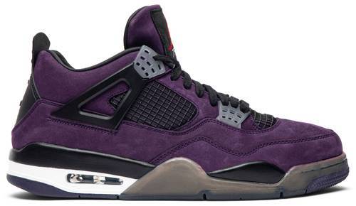 Travis Scott x Air Jordan 4 Retro 'Purple Suede - White Midsole'