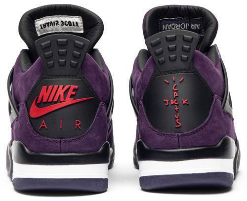 Travis Scott x Air Jordan 4 Retro 'Purple Suede - White Midsole'