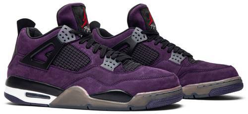 Travis Scott x Air Jordan 4 Retro 'Purple Suede - White Midsole'