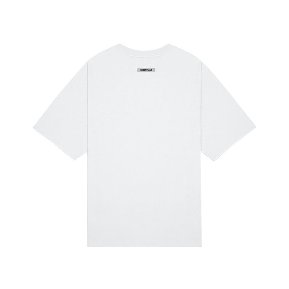 Fear of God Essentials Boxy T-Shirt Applique Logo 'Rain Drum'
