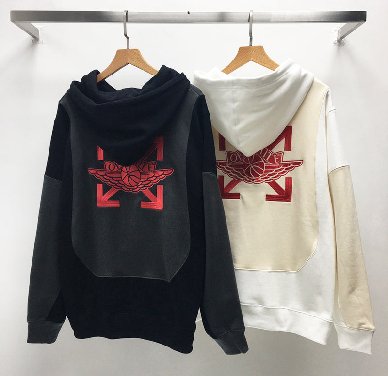 Off-White x Jordan Hoodie Black